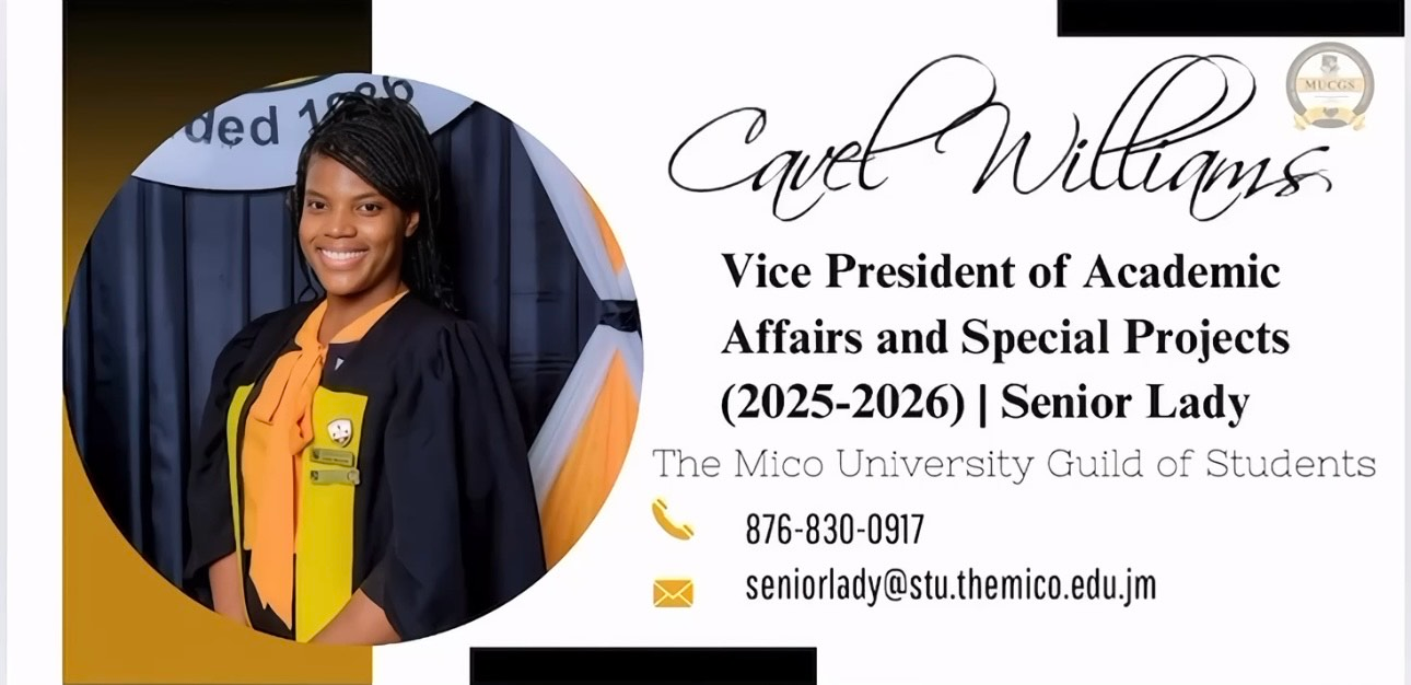 Message from the Vice President of Academic Affairs and Special Projects / Senior Lady